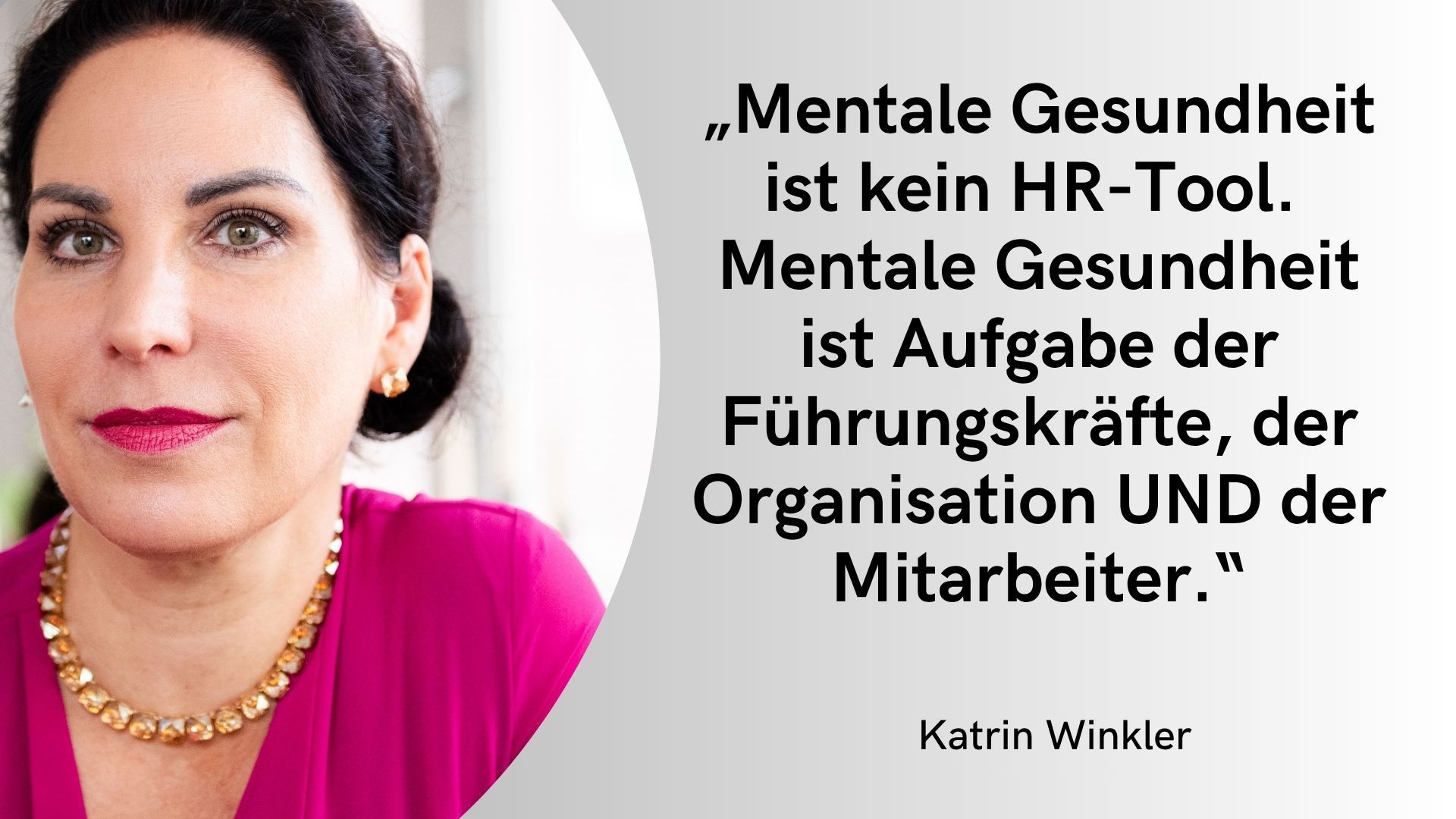Mental Health im Unternehmen: Schluss mit Wellness-Kosmetik!