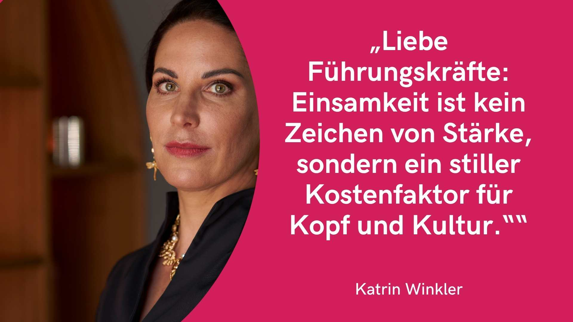 Raus aus der Einsamkeit! Die stille Last vieler Führungskräfte