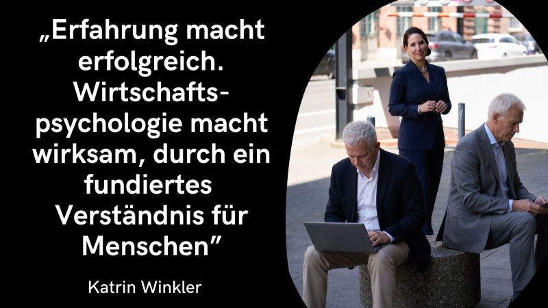 Wirtschaftspsychologie studieren mit über 50? Gerade dann kann es besonders wertvoll sein